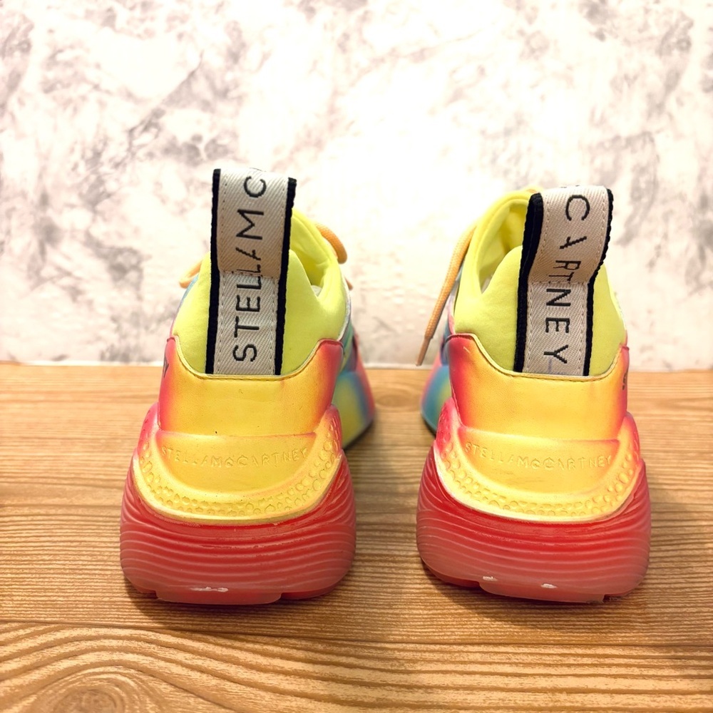 Stella McCartney Eclypse Rainbow Sneakers As Seen on Taylor Swift Size EU 35 - Picture 6 of 8